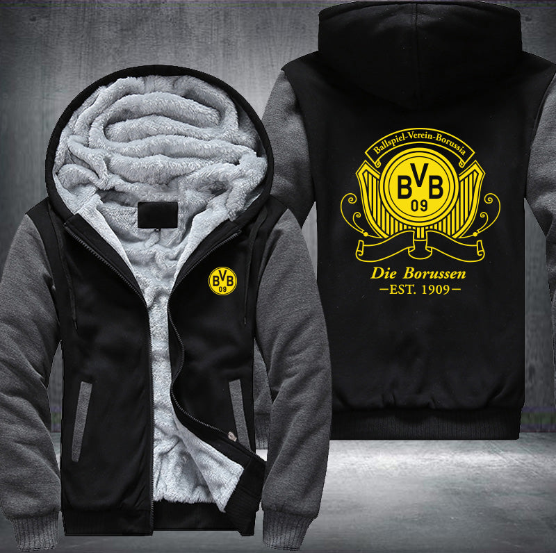 Die Borussen est 1909 Fleece Hoodies Jacket