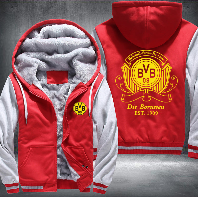 Die Borussen est 1909 Fleece Hoodies Jacket
