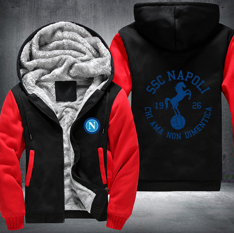 SSC Napoli Fleece Hoodies Jacket