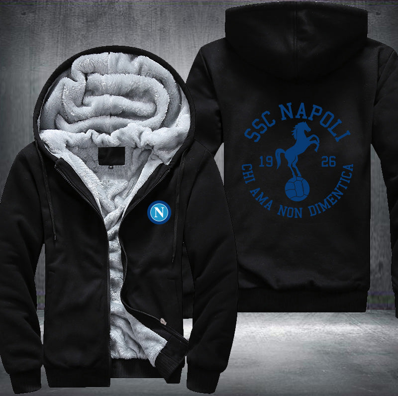 SSC Napoli Fleece Hoodies Jacket