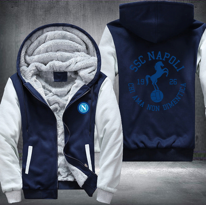 SSC Napoli Fleece Hoodies Jacket