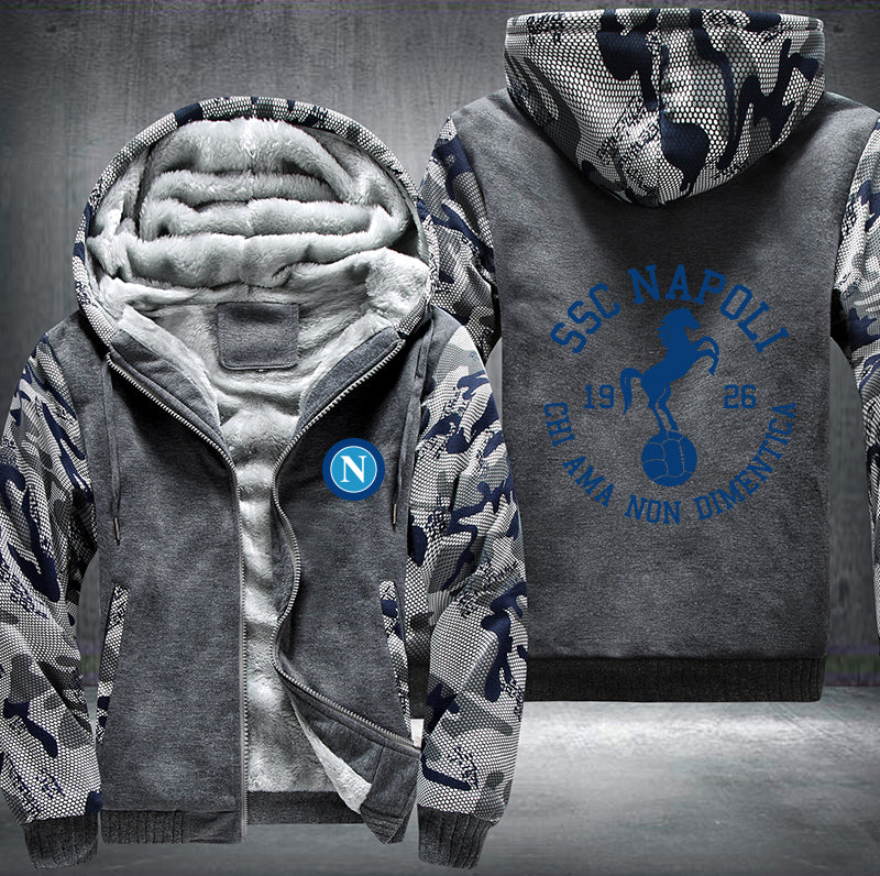 SSC Napoli Fleece Hoodies Jacket