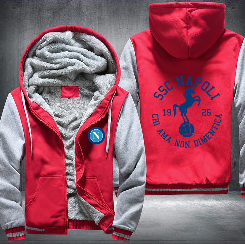 SSC Napoli Fleece Hoodies Jacket