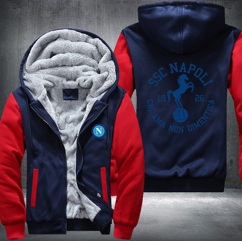 SSC Napoli Fleece Hoodies Jacket