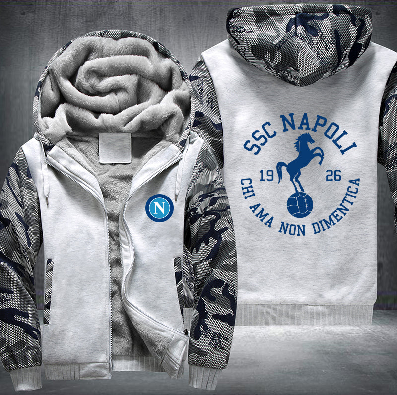 SSC Napoli Fleece Hoodies Jacket