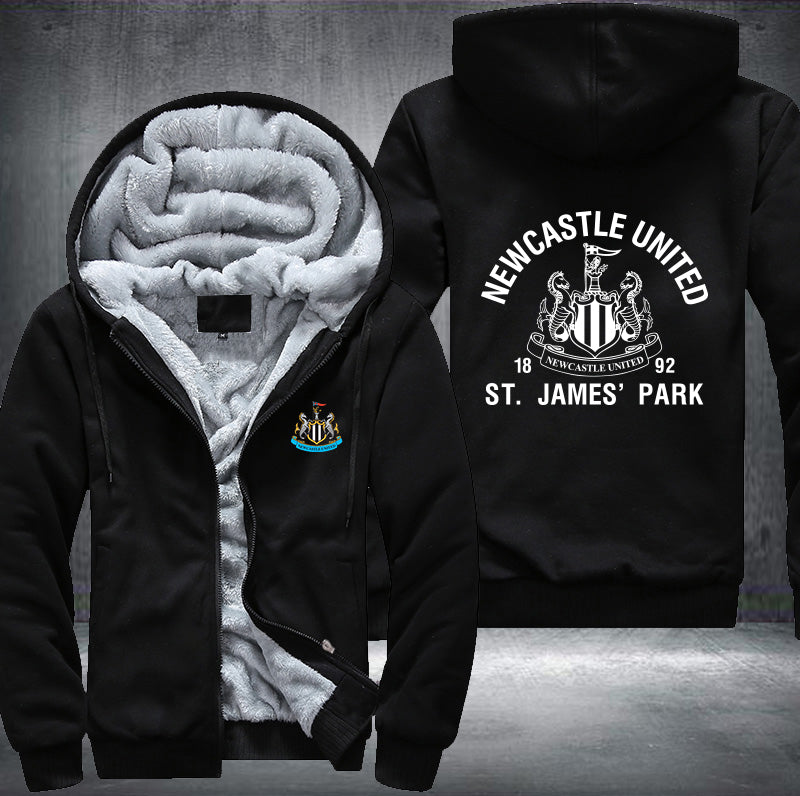 Newcastle United ST James Park Fleece Hoodies Jacket