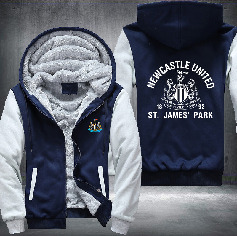 Newcastle United ST James Park Fleece Hoodies Jacket