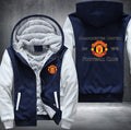 Manchester United Est 1878 Football Club Fleece Hoodies Jacket