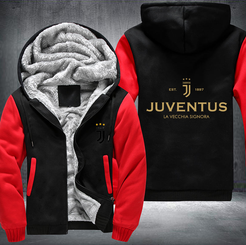 Juventus Est 1897 Fleece Hoodies Jacket