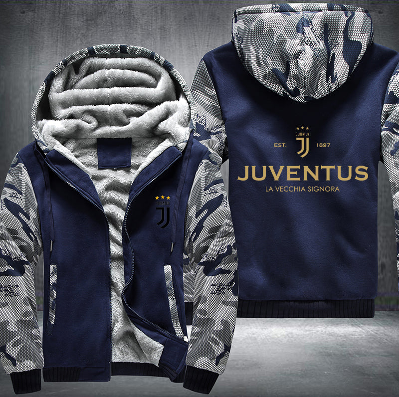 Juventus Est 1897 Fleece Hoodies Jacket