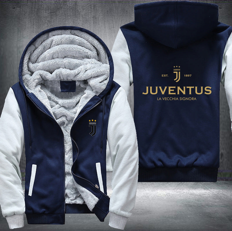 Juventus Est 1897 Fleece Hoodies Jacket