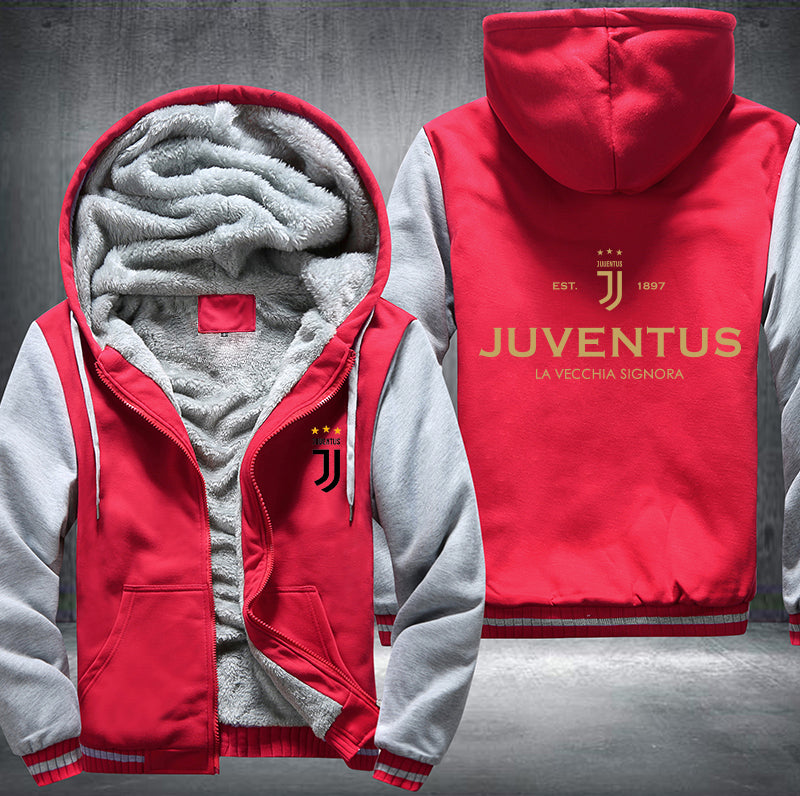 Juventus Est 1897 Fleece Hoodies Jacket