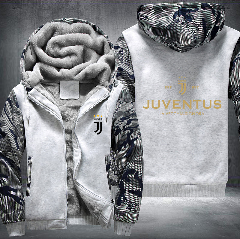 Juventus Est 1897 Fleece Hoodies Jacket