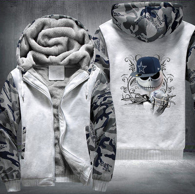 Fear The Cowboys Fleece Hoodies Jacket