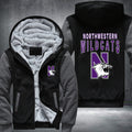 Northwestern wildcats Fleece Hoodies Jacket
