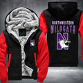 Northwestern Wildcats Fleece Hoodies Jacket