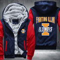 Fighting Illini Fleece Hoodies Jacket