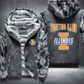 Fighting Illini Fleece Hoodies Jacket