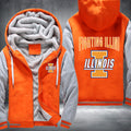 Fighting Illini Fleece Hoodies Jacket