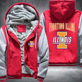 Fighting Illini Fleece Hoodies Jacket