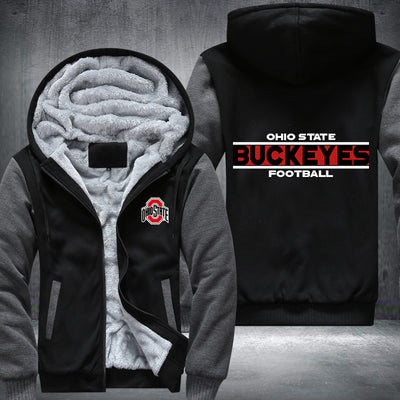 Ohio State Buckeyes Football Fleece Hoodies Jacket