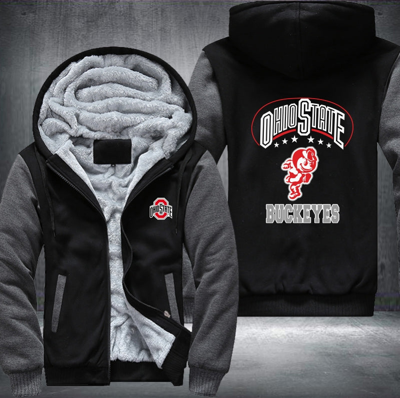 Ohio State Buckeyes Fleece Hoodies Jacket
