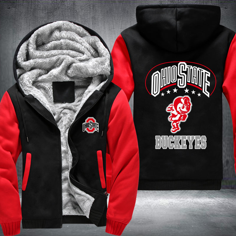 Ohio State Buckeyes Fleece Hoodies Jacket