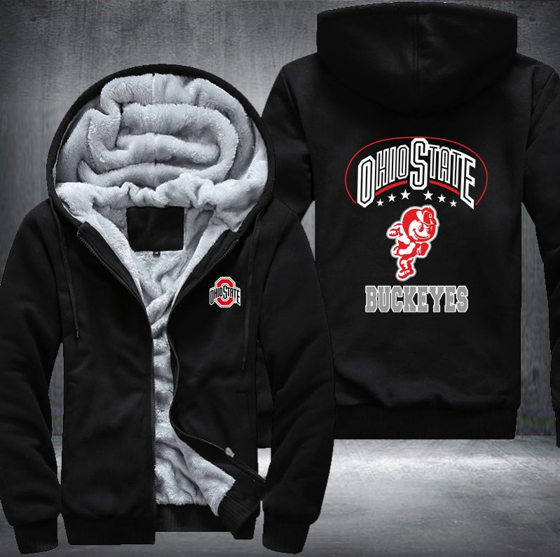 Ohio State Buckeyes Fleece Hoodies Jacket