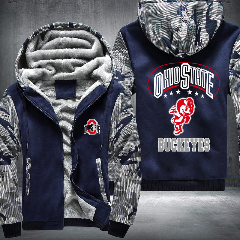 Ohio State Buckeyes Fleece Hoodies Jacket