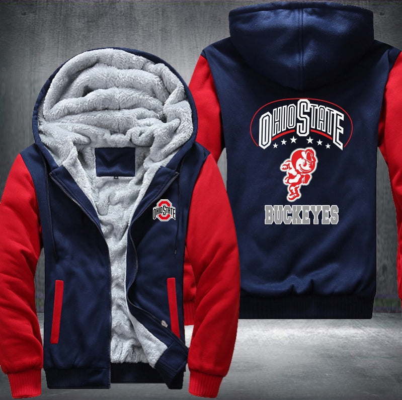 Ohio State Buckeyes Fleece Hoodies Jacket