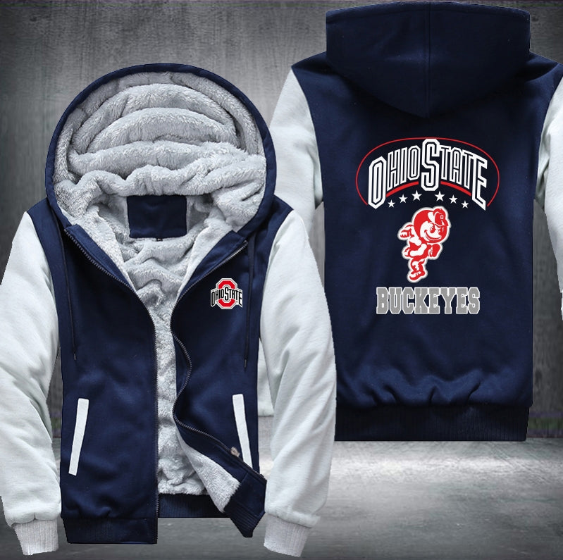 Ohio State Buckeyes Fleece Hoodies Jacket