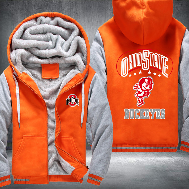 Ohio State Buckeyes Fleece Hoodies Jacket