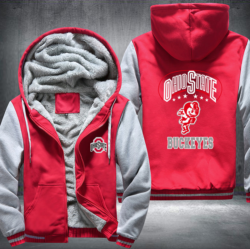 Ohio State Buckeyes Fleece Hoodies Jacket