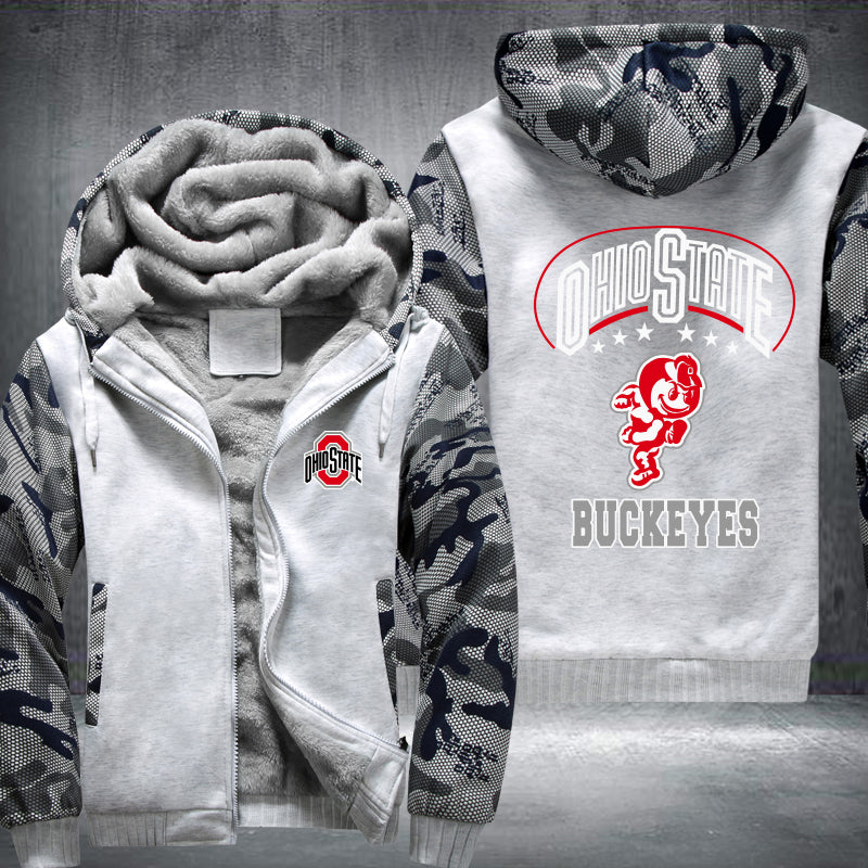 Ohio State Buckeyes Fleece Hoodies Jacket