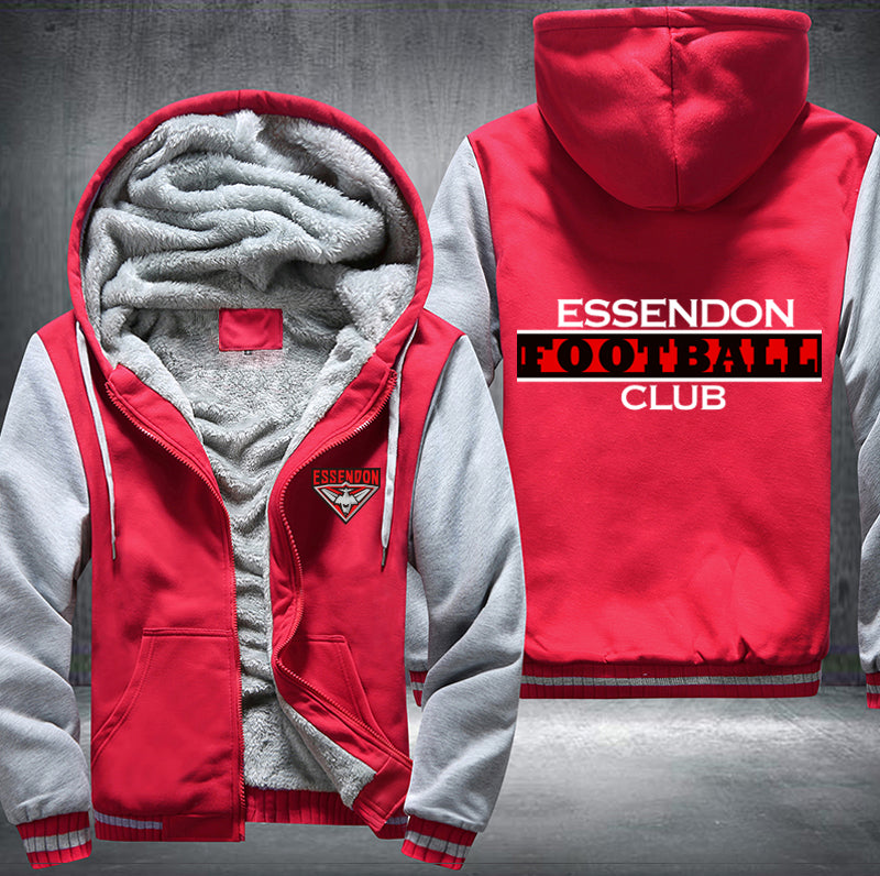 Essendon Football Fleece Hoodies Jacket