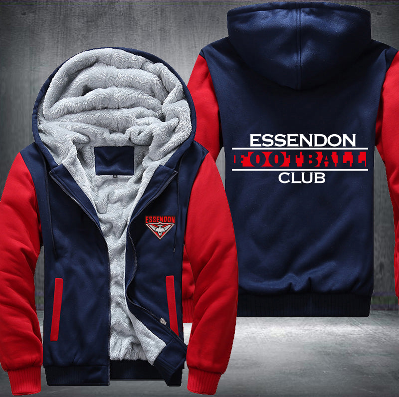 Essendon Football Fleece Hoodies Jacket