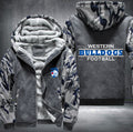 Western Bulldogs Football Fleece Hoodies Jacket