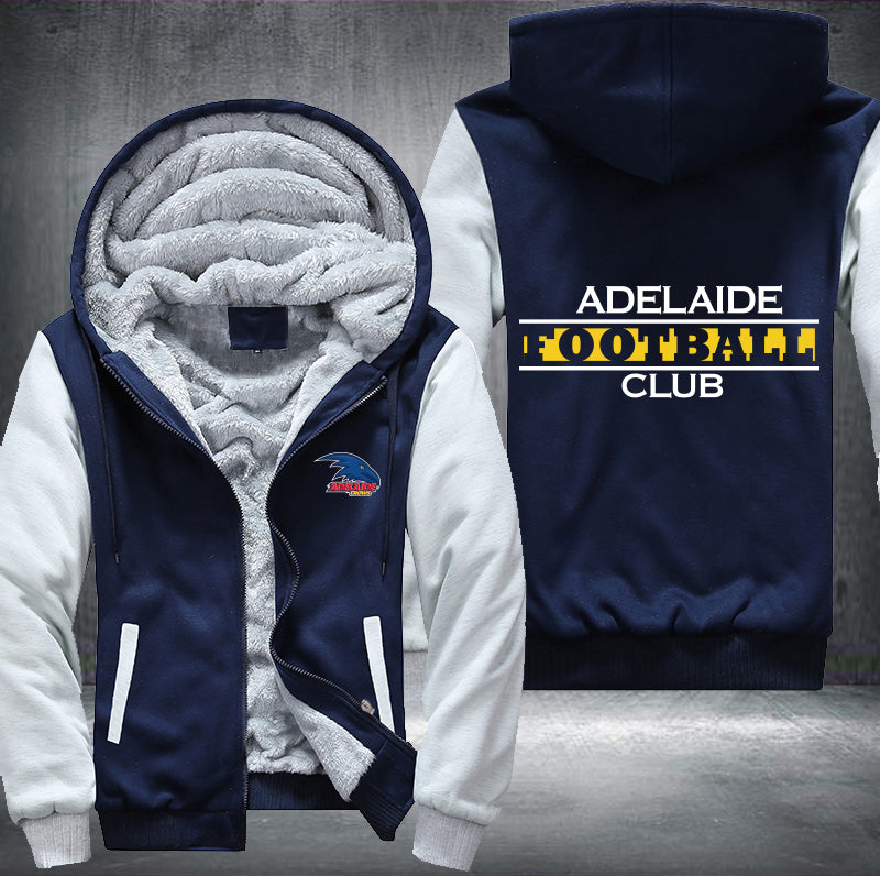 Adelaide Football Fleece Hoodies Jacket