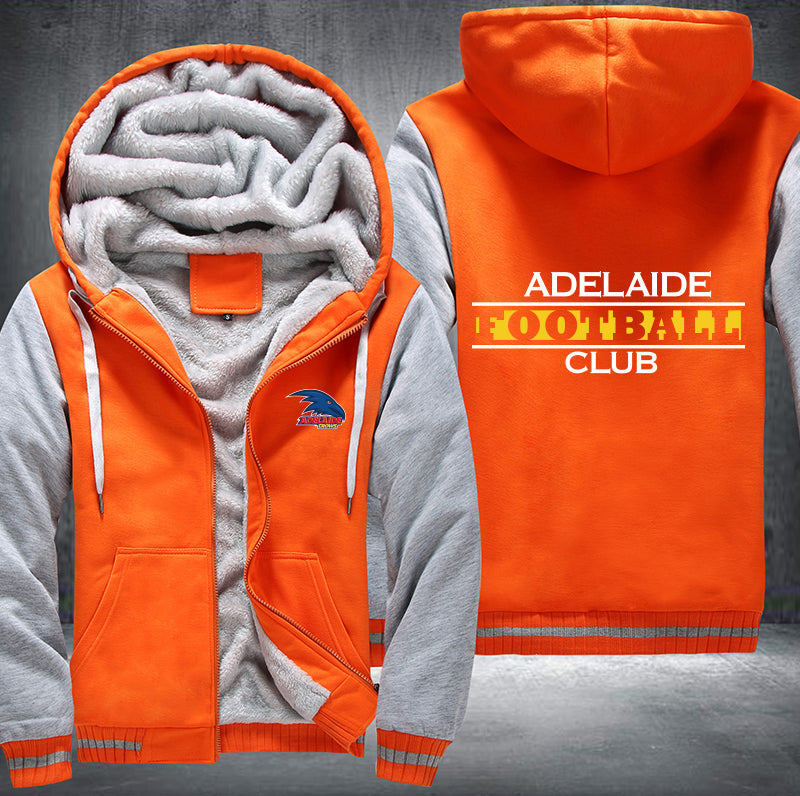 Adelaide Football Fleece Hoodies Jacket