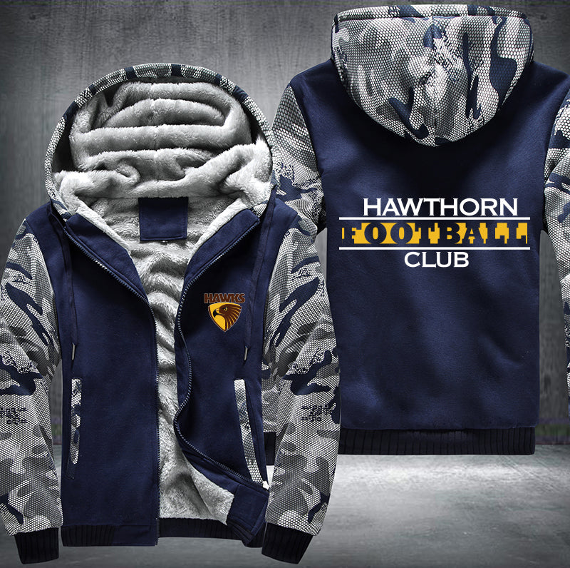 Hawthorn Football Fleece Hoodies Jacket