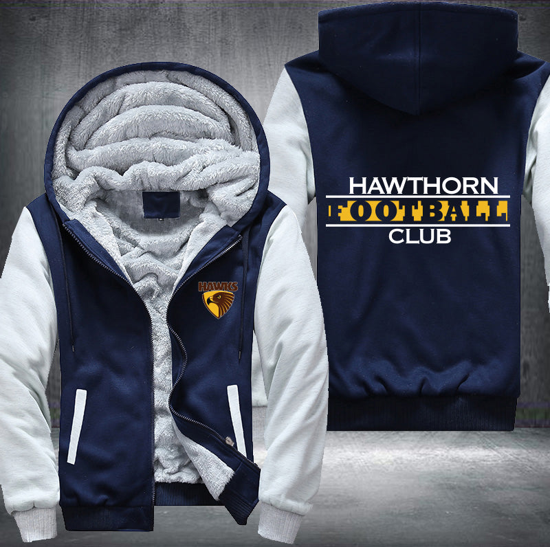 Hawthorn Football Fleece Hoodies Jacket