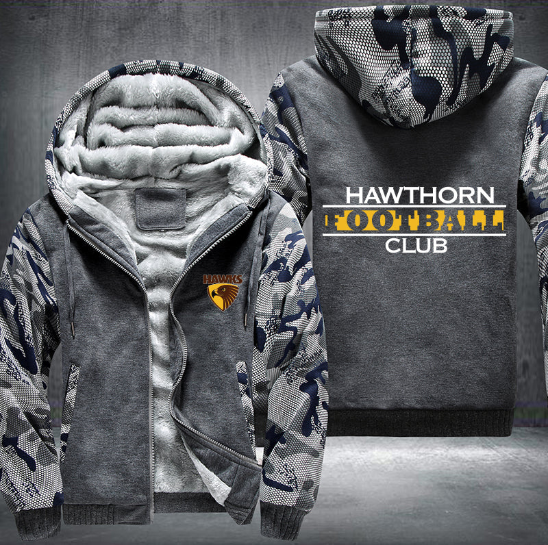 Hawthorn Football Fleece Hoodies Jacket