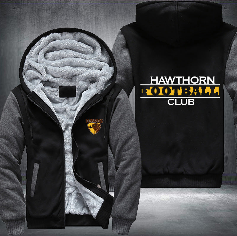 Hawthorn Football Fleece Hoodies Jacket