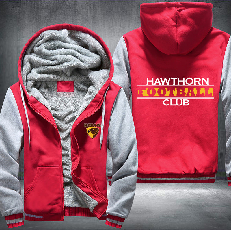 Hawthorn Football Fleece Hoodies Jacket