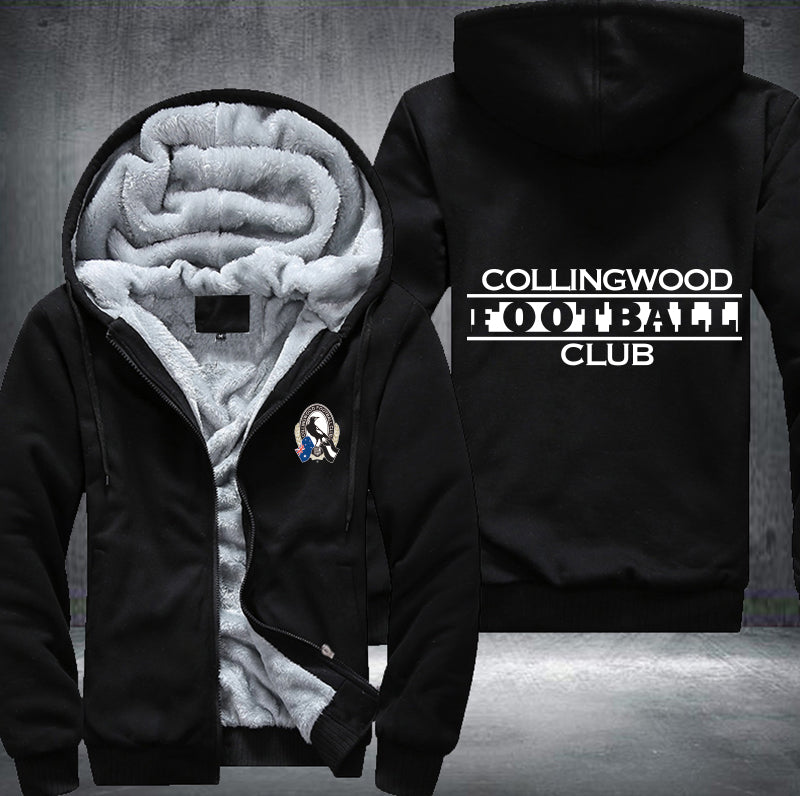 Collingwood Football Fleece Hoodies Jacket