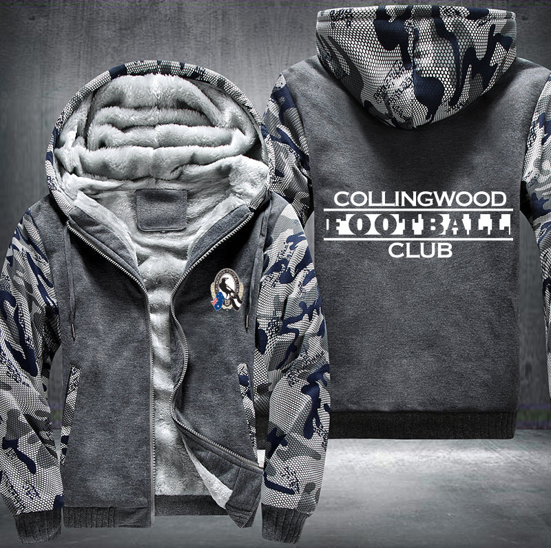 Collingwood Football Fleece Hoodies Jacket