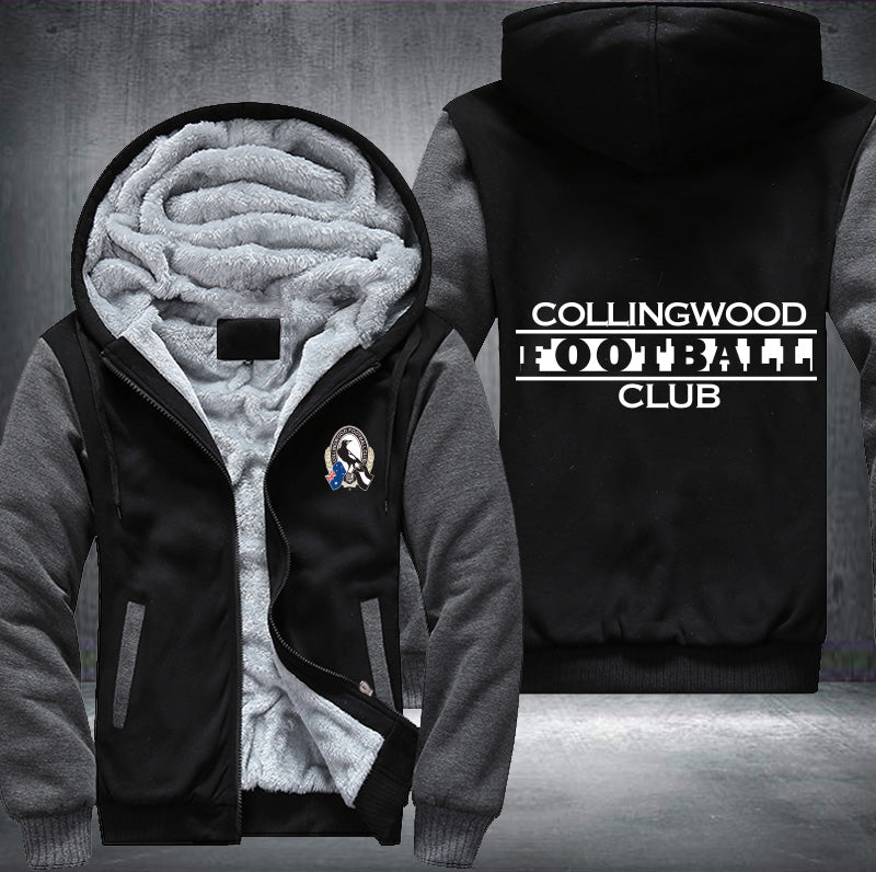 Collingwood Football Fleece Hoodies Jacket