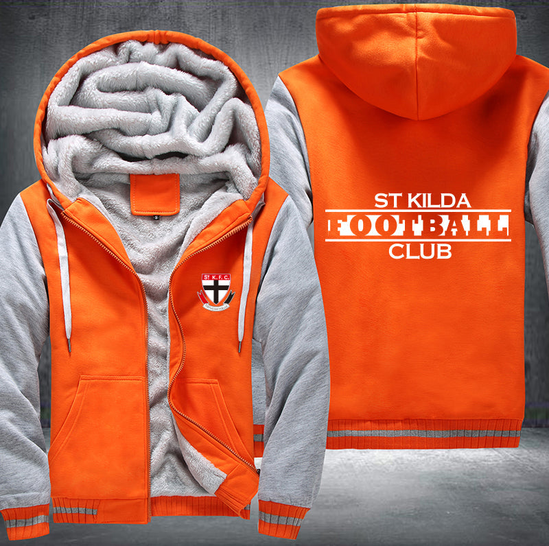 ST Kilda Football Fleece Hoodies Jacket