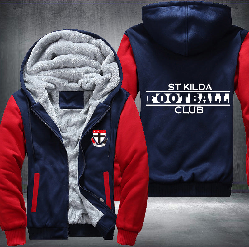 ST Kilda Football Fleece Hoodies Jacket