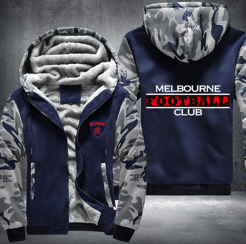 Melbourne Football Fleece Hoodies Jacket